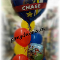 Paw Patrol Birthday Balloon Bouquet #KB11