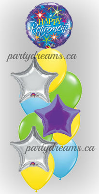 Retirement Balloon Bouquet #RB03