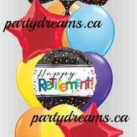 Retirement Balloon Bouquet #RB05