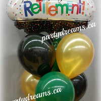 Retirement Balloon Bouquet #RB01