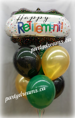 Retirement Balloon Bouquet #RB01