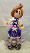 Balloon Sculpture - Singing Girl (Small) #BP2