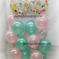 Welcome Baby Balloon Bouquet Set #BB3